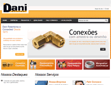 Tablet Screenshot of daniconexoes.com.br